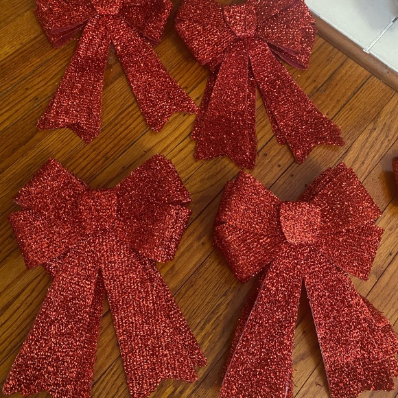 Large Red Ribbons 14pieces - Picture 5 of 5
